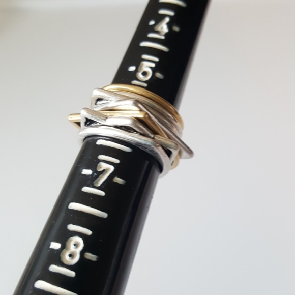Lucky Brand Stackable Rings - Picture 2 of 3